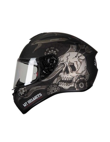 HELMET MT TARGO DAGGER E1 MATT BLACK L